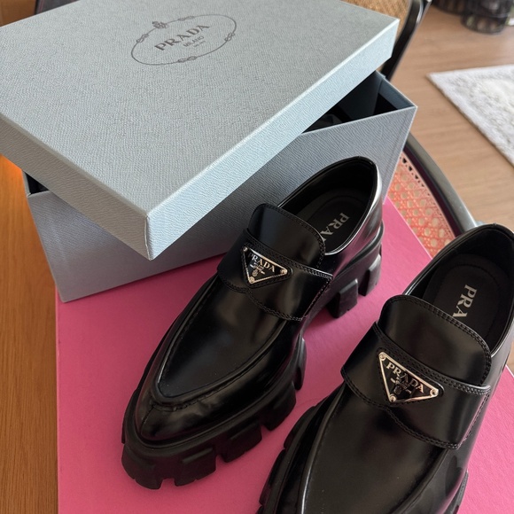 Prada Platform Loafers - Picture 6 of 6